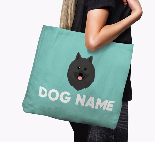 Personalized {dogsName} Icon Canvas Bag